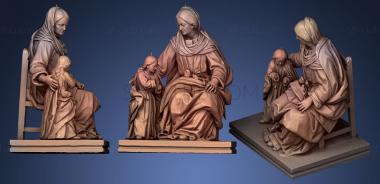 3D model Santa Ana Maestra (STL)